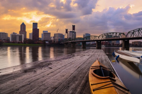 depositphotos 55454145 stock photo sunset landscape of portland oregon